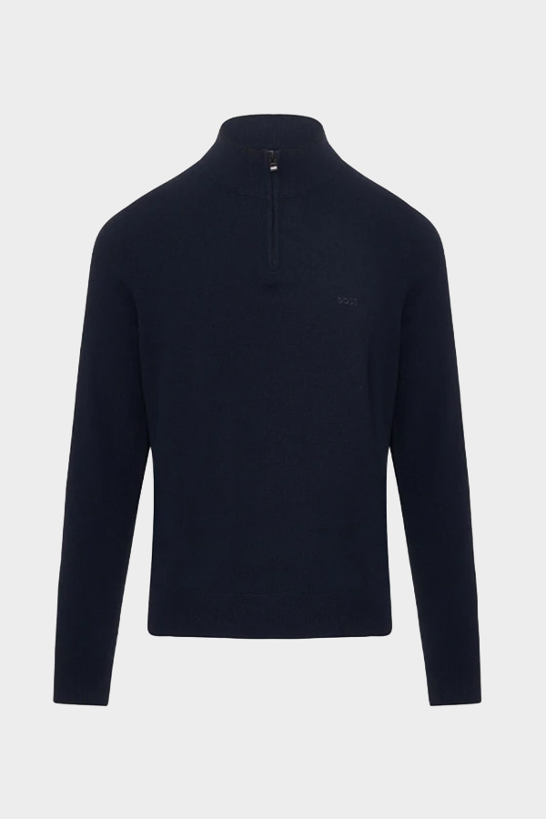 ΠΛΕΚΤH ΜΠΛΟΥΖΑ BOSS - 404 ΜΠΛΕ